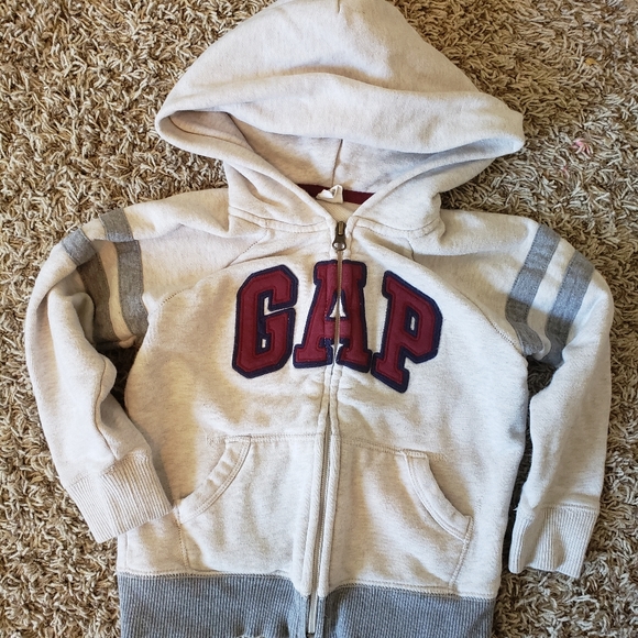 4T Boys Baby Gap zip up hoddie - Picture 1 of 1